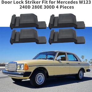 4x Serratura porta per Mercedes W123 240D 280E 300D Numero parte 1237200104