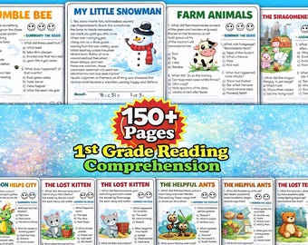 First Grade Reading Comprehension | Printable Educational Resources | Read Comprehension | Grade 1 Reading