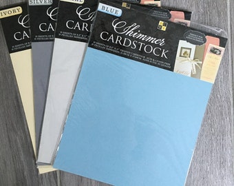 20 A4 SEA BLUE PEARLESCENT SHIMMER PAPER 100gsm SUITABLE INKJET /& LASER PRINTERS