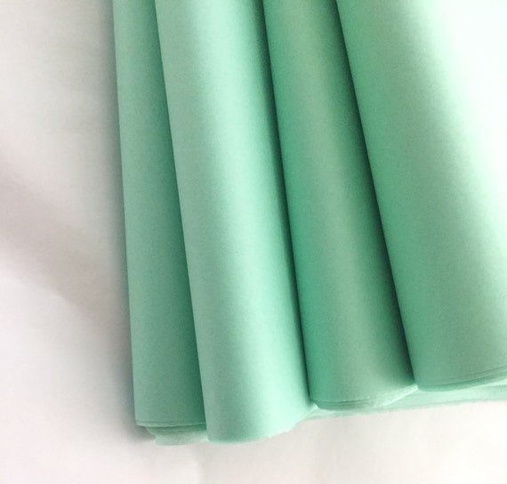 Cool Mint Tissue Paper, Sheets Bulk Tissue Paper Gift Packaging, Mint Wedding Supplies, DIY Crafts, Mint To Be Wedding Favor Bags Il_570xn