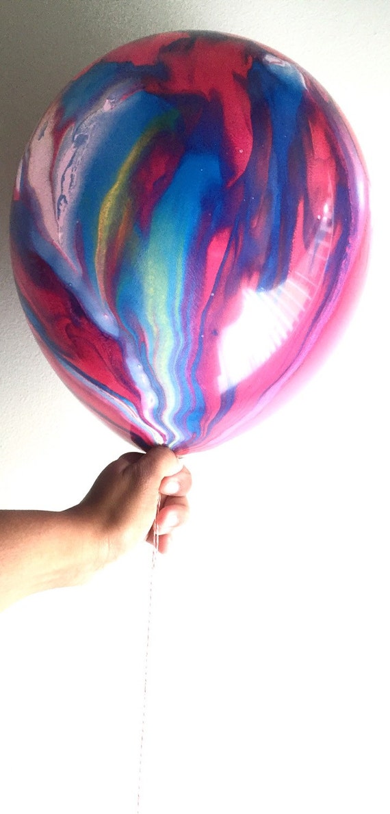 1 Marble Latex 12 Inch Balloon, Marblezided Party Balloon, Corona Party Decor, Balloons, 12 inch latex balloon Il_570xn