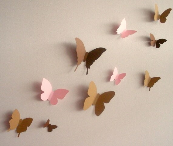 3d butterfly wall art for nursery