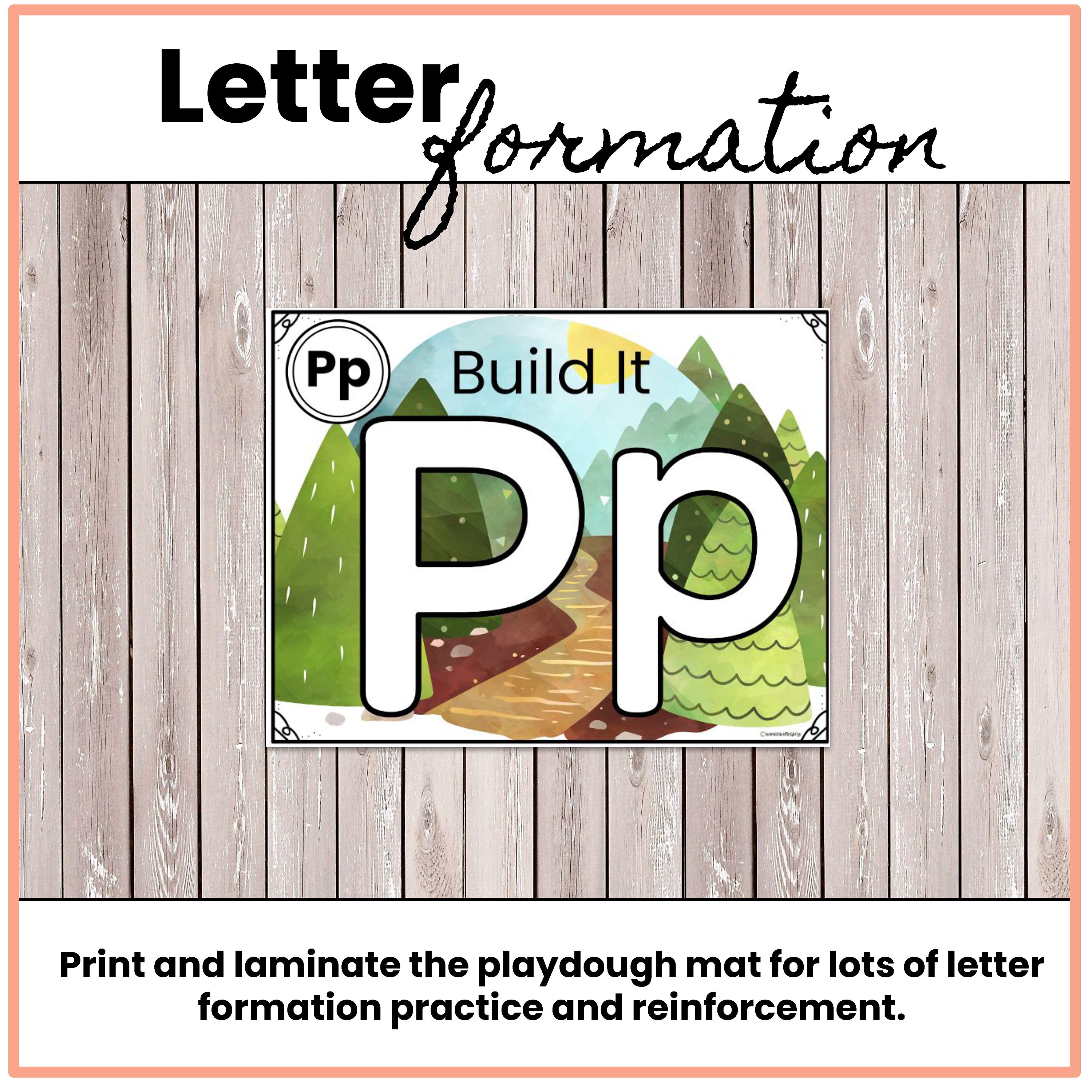 Letter P Printables for Preschool, Pre-k, and Kindergarten, Homeschool ...