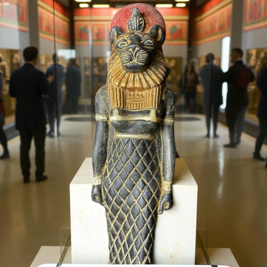 Sekhmet Statue Ancient Egyptian Antiquities , Goddess of War & Healing ...