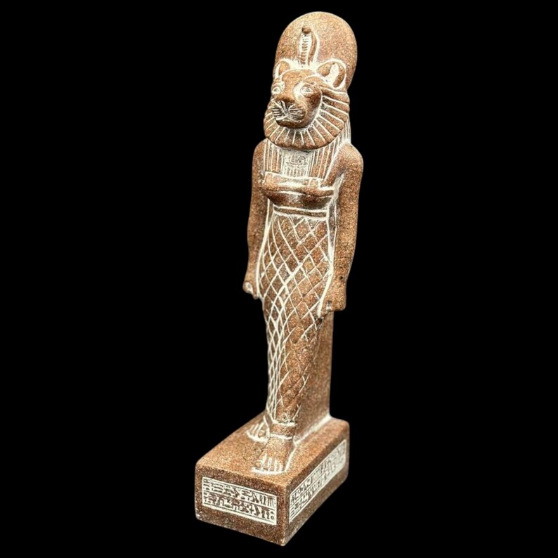 Ancient Egyptian Sekhmet Statue Lioness Goddess of Power Rare Pharaonic ...