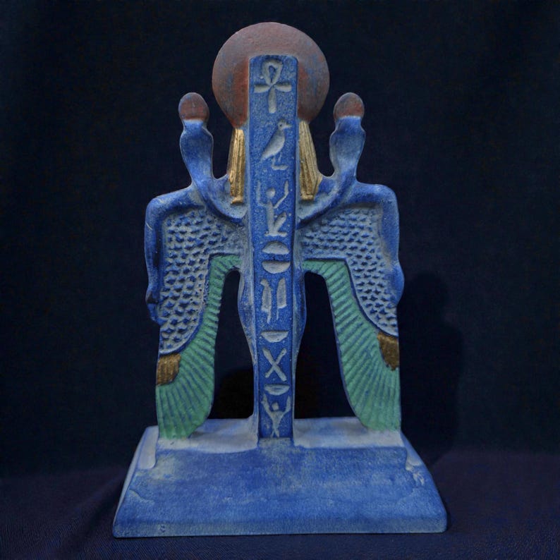 Ancient Egyptian Winged Sekhmet Statue Lioness Goddess of Power Rare ...
