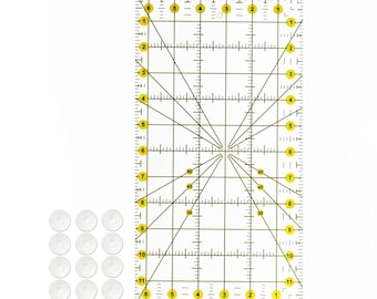 Sewing Rulers, Quilting Rulers Fabric Cutting Ruler
