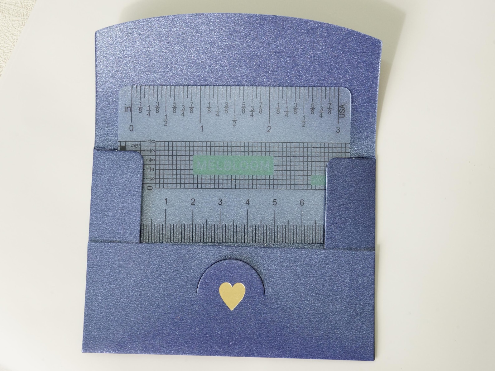 The Minute Ruler | Credit Card-sized Measuring Ruler L Mini Sewing ...