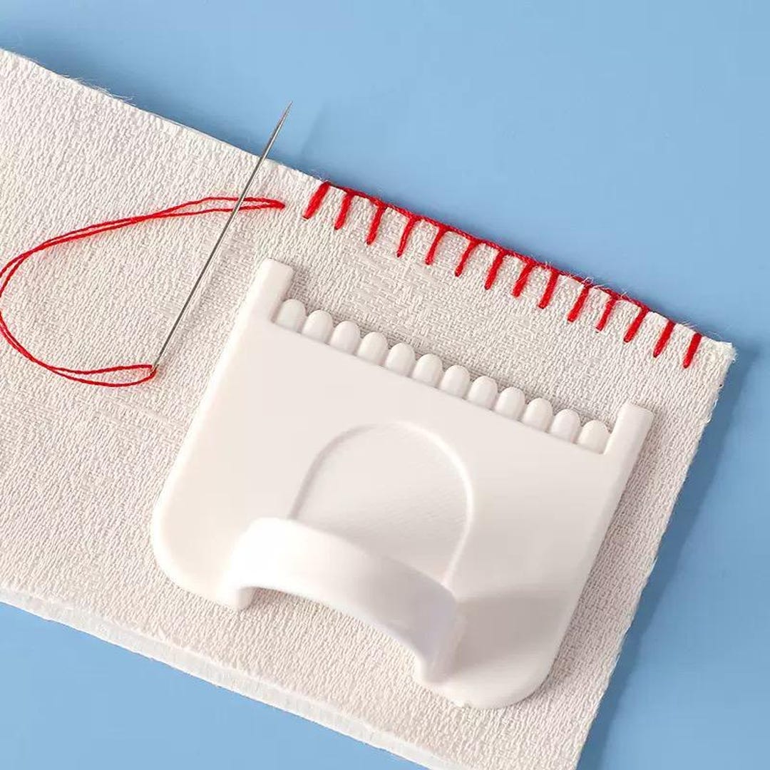 Stitching Guide Design 3mm Sewing Guide Template - Hand Stitch Spacing Tool, Leather & Fabric ...