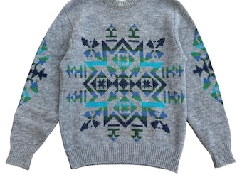 Pull Pendleton High Grade Western Wear en laine, vintage des années 1980