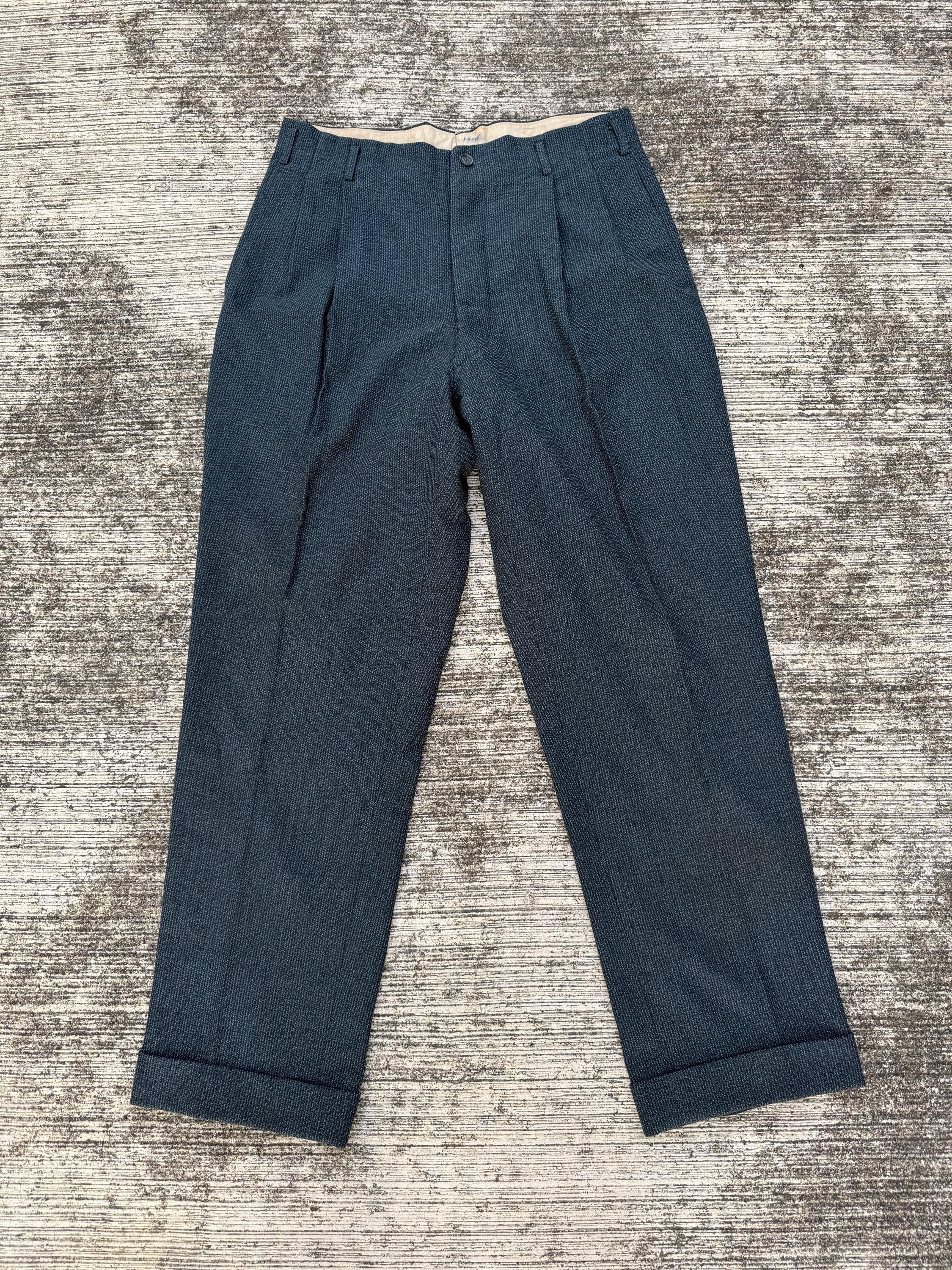 1940s style gabardine pants - Etsy 日本