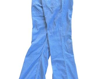 Levi's 519 Vintage 70s Talon Zip Corduroy Retro Pants - Etsy