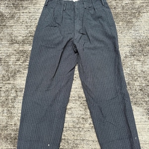 Vintage Salt and Pepper Pants - Etsy