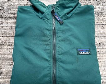 Vintage LL Bean Three-season Jacket Fleece Lined Made in USA Mens