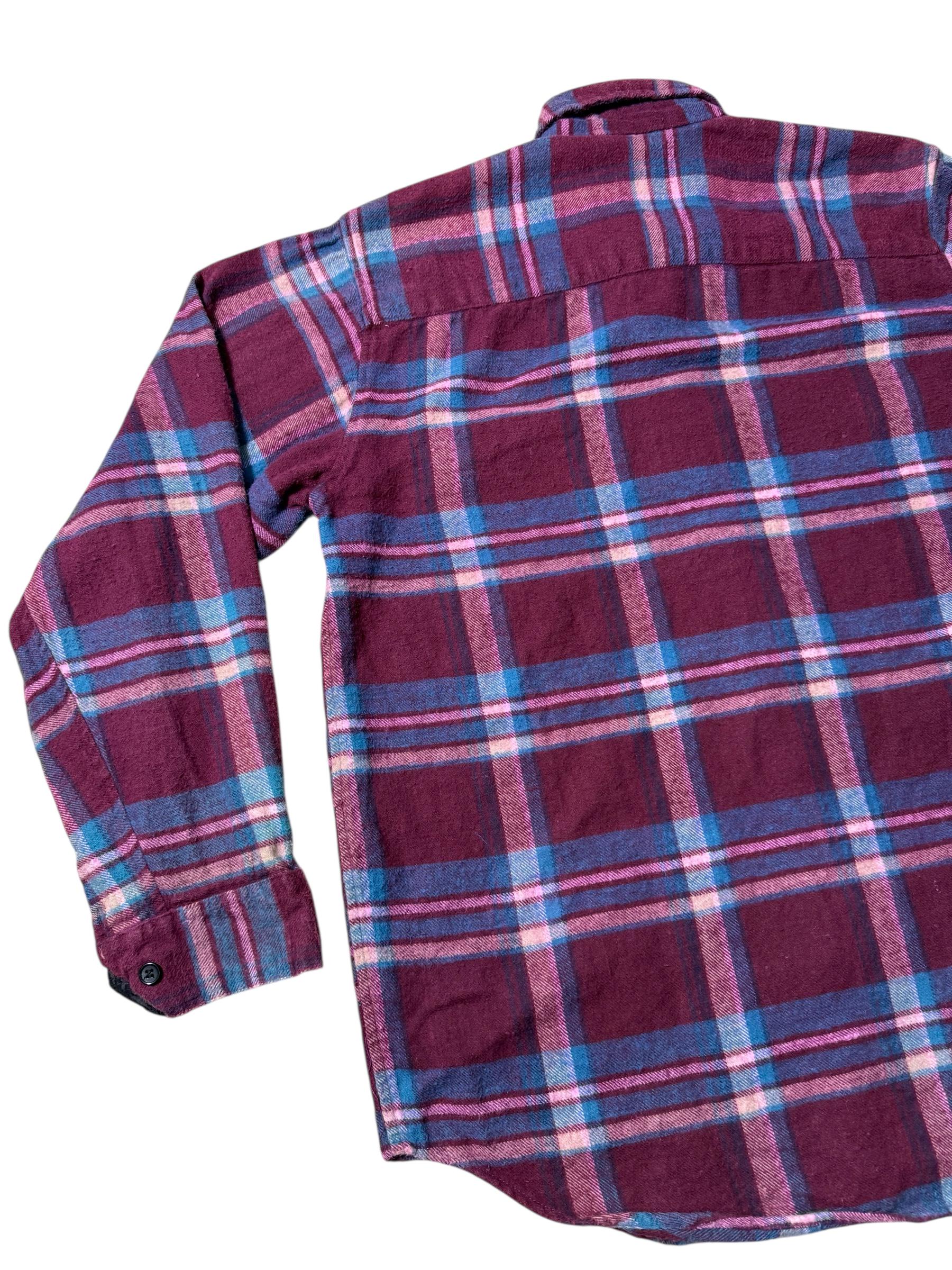 Vintage 1990s Five Brother Plaid Flannel Shirt Heavyweight