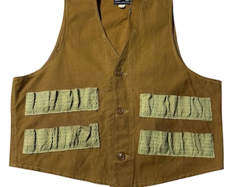 Gilet de pêche en jeans Kebello - Bleu - - 19.00