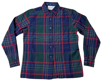 Camisa vintage de lana a cuadros Pendleton de los años 80, fabricada en EE. UU.