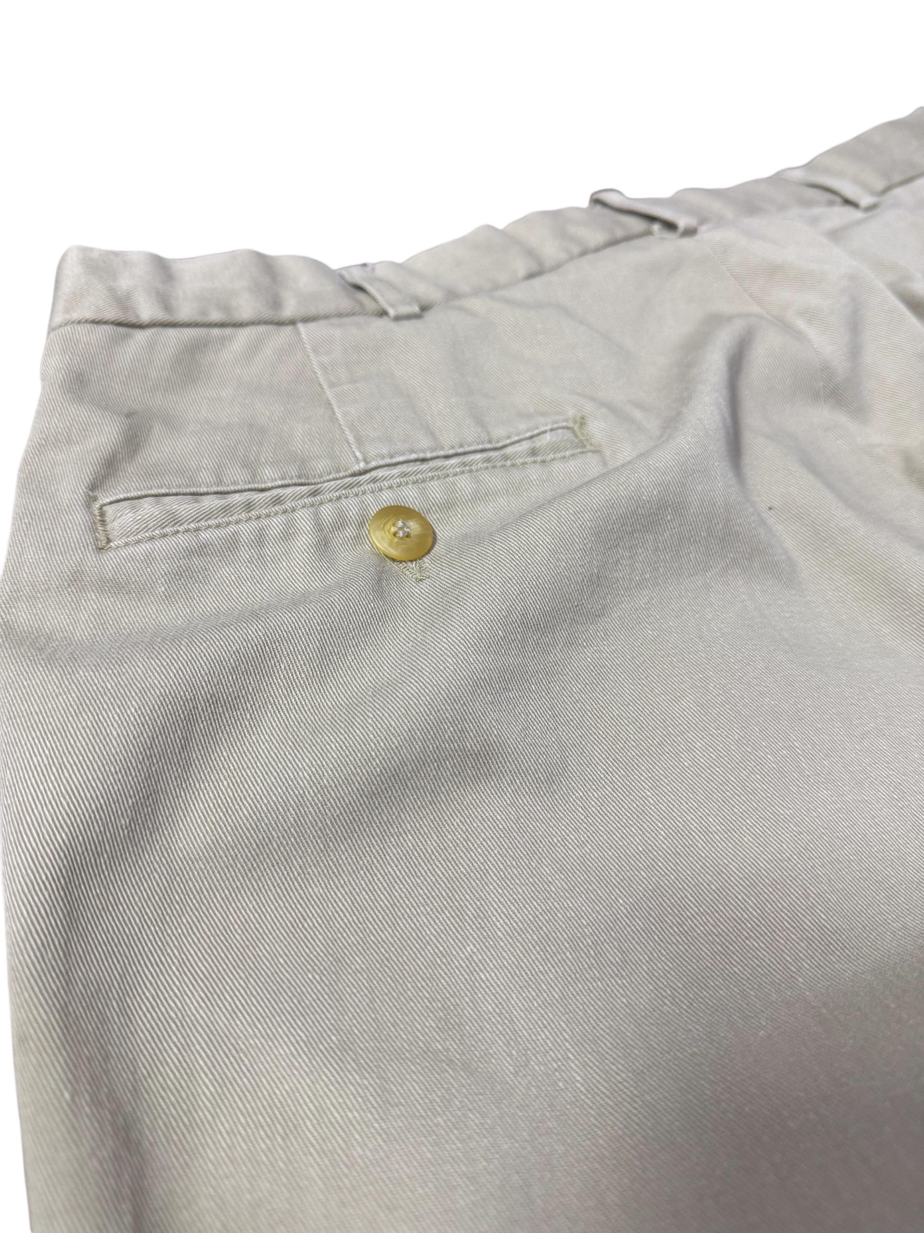 Vintage 1970s Unbranded Chino Pants Talon Zipper Classic Ivy