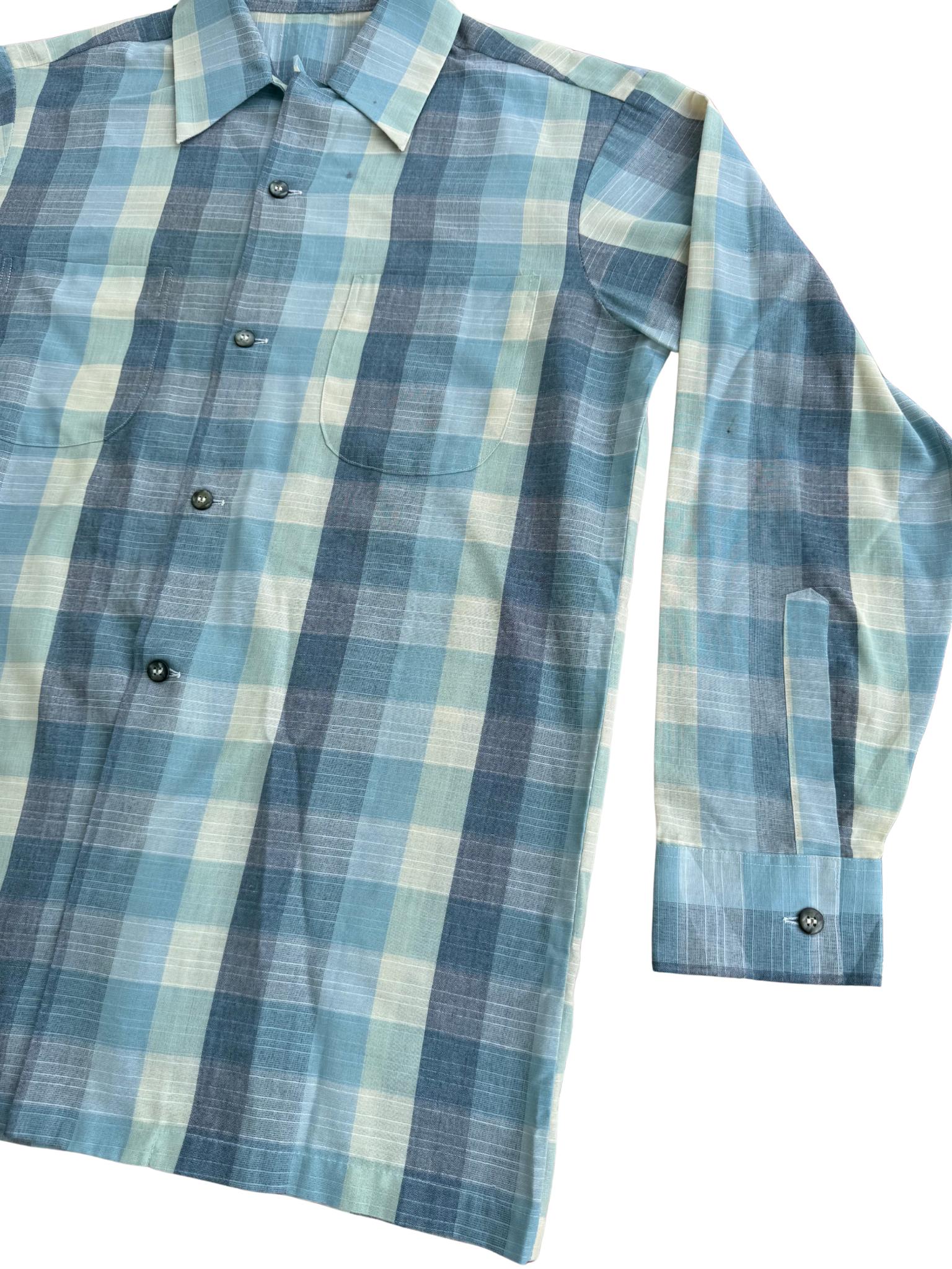 Vintage 1950s Manhattan Breeze-weave Rayon Blend Shirt - Etsy