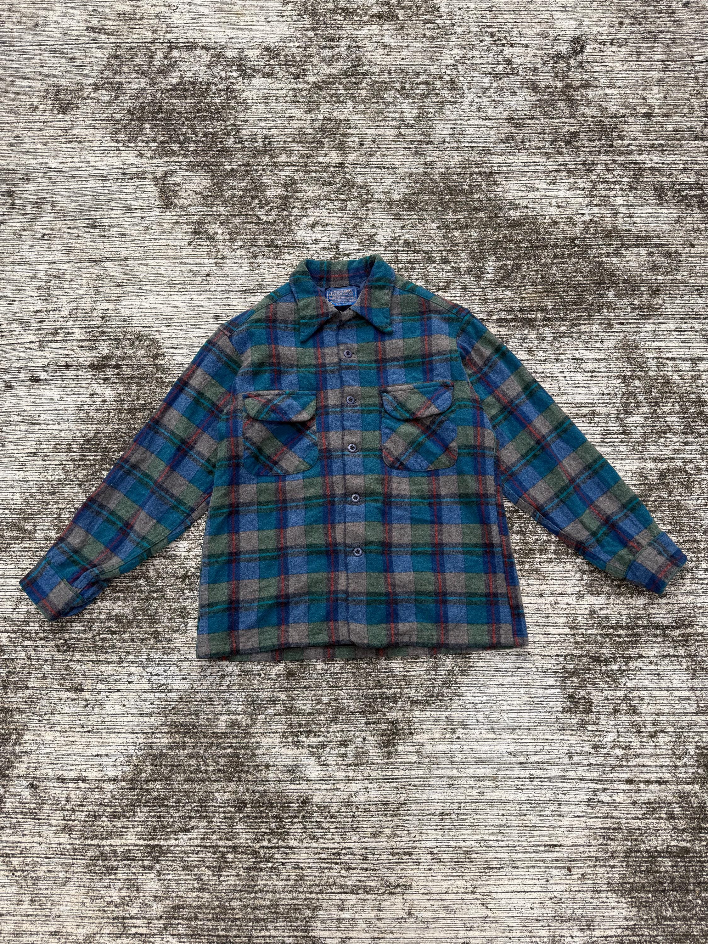 Pendleton Shadow Plaid Shirt - Etsy UK