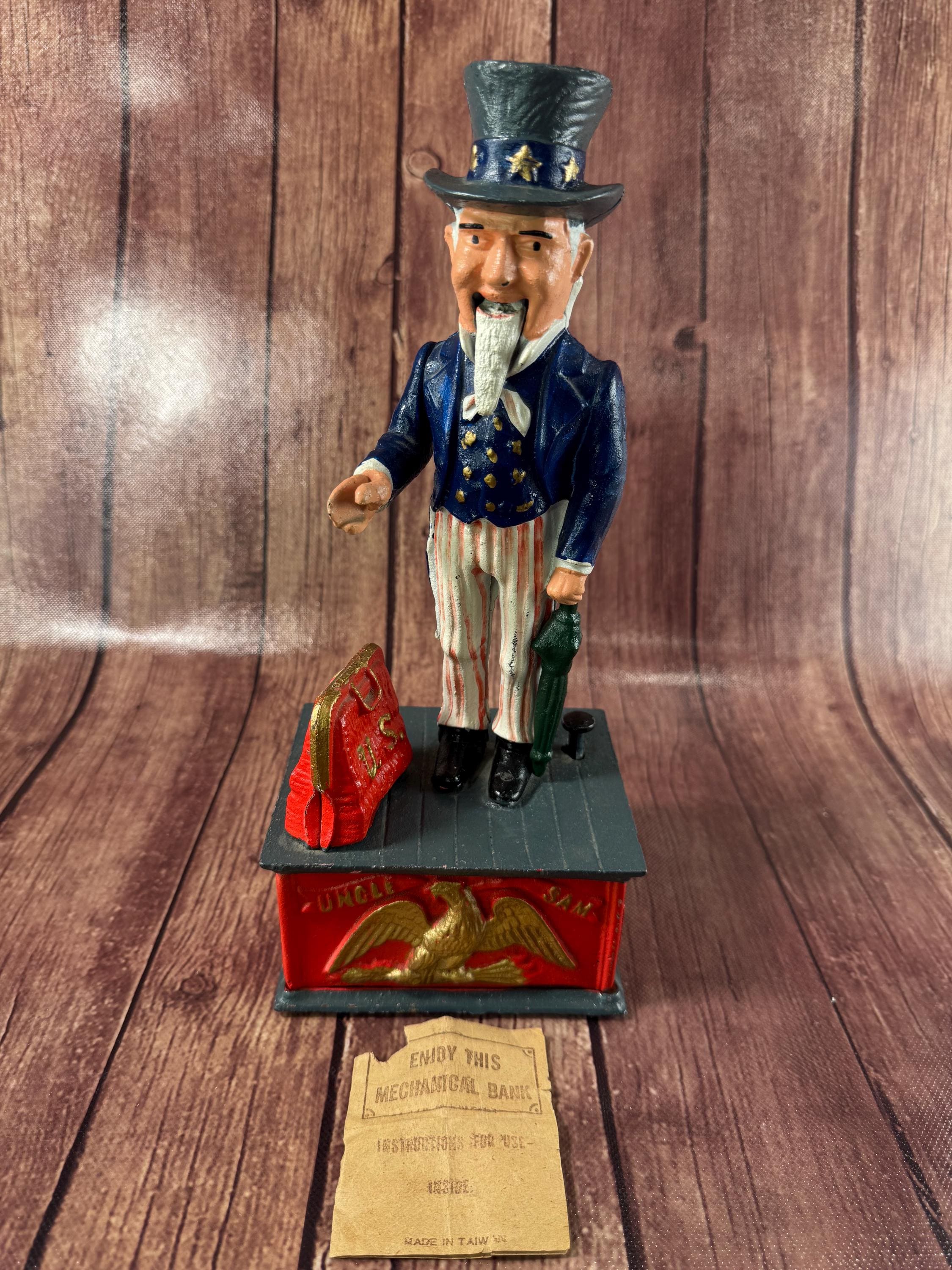 Uncle Sam Coin Bank - Etsy