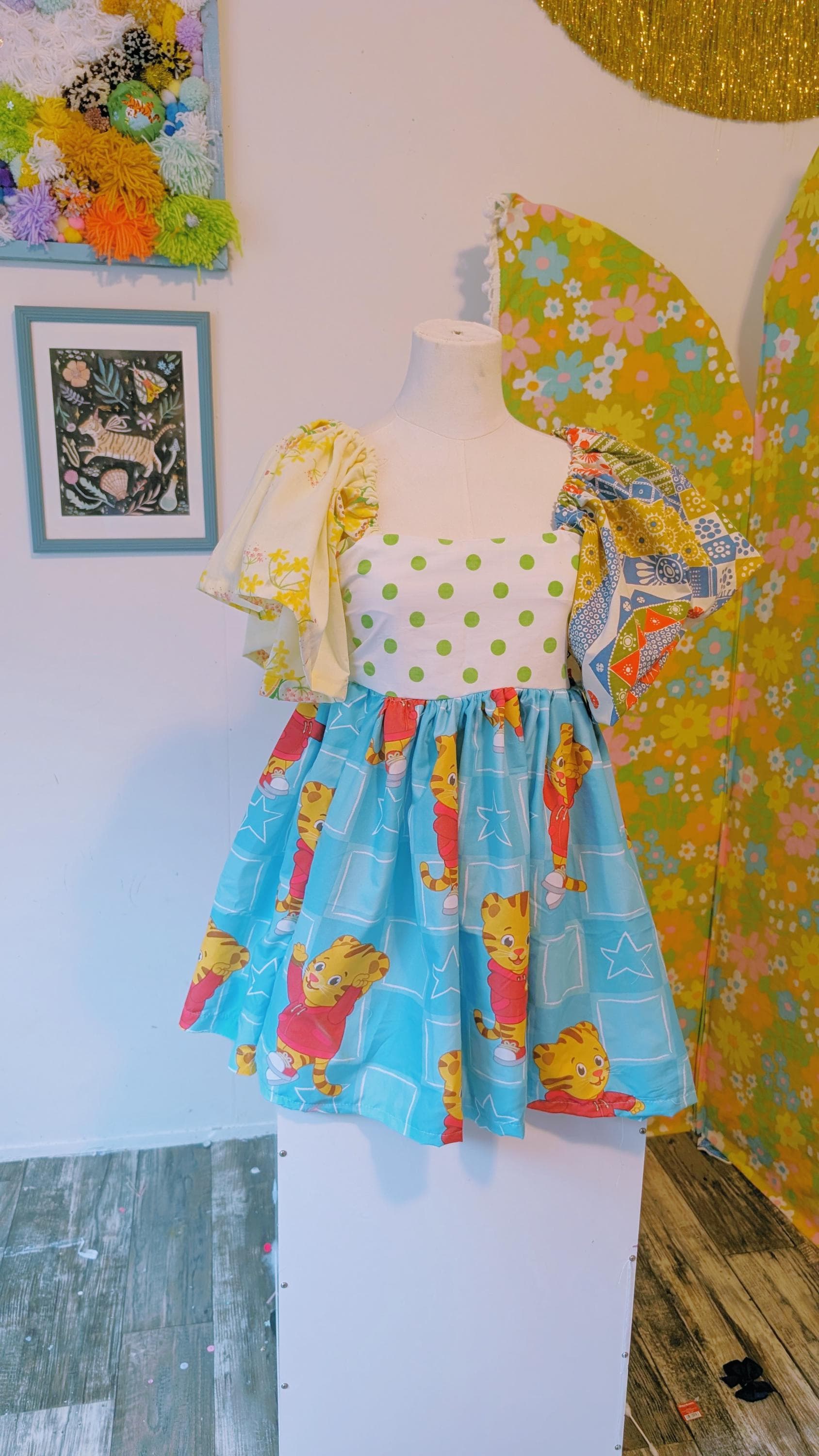 Daniel Tiger Dress - Etsy