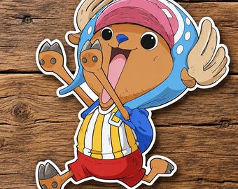 One Piece - Tony Tony Chopper - Glossy Waterproof & UV Resistant Vinyl Sticker