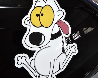 Rocko's Modern Life - Spunky - Sticker vinyle imperméable et résistant aux UV - Brillant