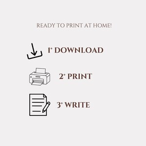 JW Letter Writing Bundle Floral Paper Printable Letter Sheets | A4 & US Stationery Set