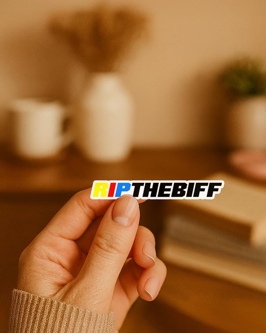 Nascar the Biff Sticker, Rip Greg Biffle 16 the Biff, Nascar Sticker ...