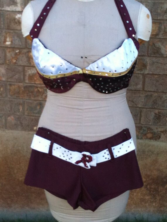 Items similar to Redskins CheerleaderHalloween CostumeAdultWomens on