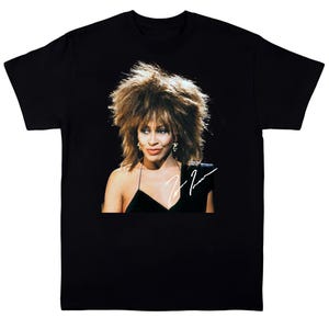 Unisex Tina Turner Shirt: Vintage Style T-shirt