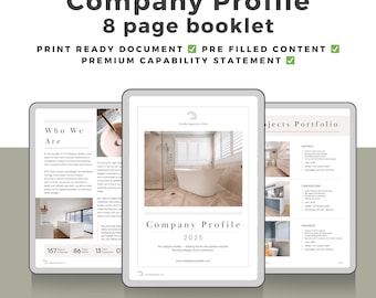 Dichiarazione di capacità di 8 pagine per costruttori