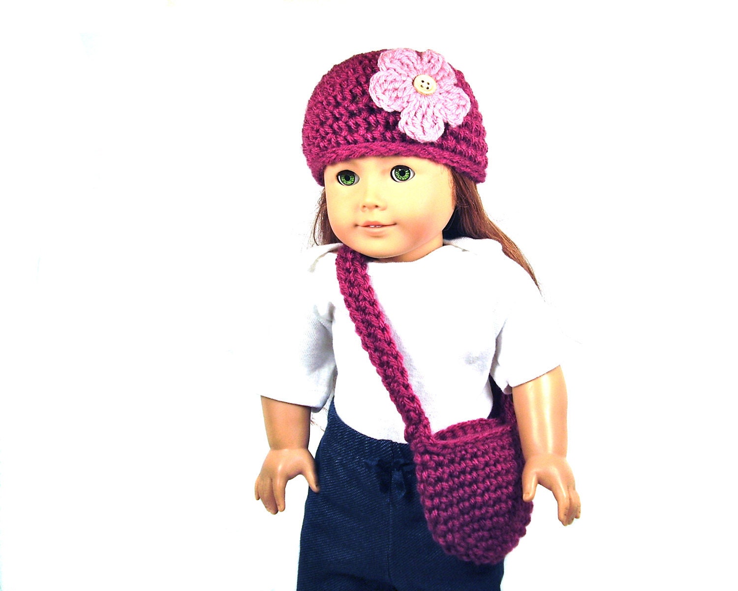 PATTERN American Girl Hat / Purse Set Etsy