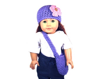 PATTERN American Girl Hat / Purse Set