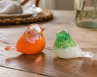 Handgemachte Glas Blumen Vögel, Geburtstag Geschenk, exquisite Vögel, Muttertags Geschenk, Freundin Geschenk