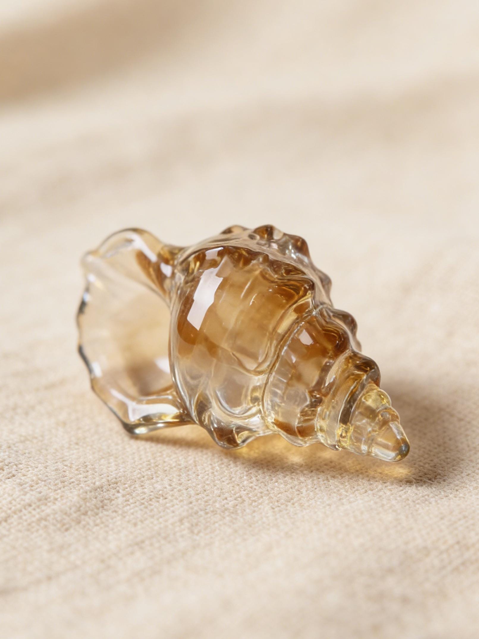 Handmade Glass Conch Shell Sculptures:marine Shell Ornaments,beach ...