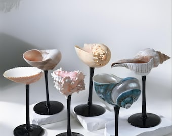 2026 Trendy Wine Glasses, Shell Wine Glasses, Wedding Groomsmen Gifts, Single Party and Birthday Gifts