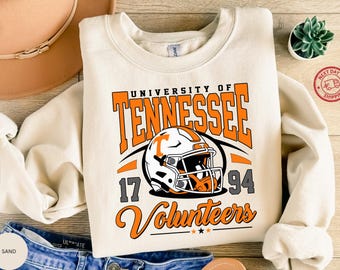 Universität von Tennessee Sweatshirt, Volunteers Football Shirt, Spieltag Tee