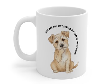 Milo's Cheese Dog Mug, Funny Pet Lover Gift, Coffee Cup for Dog Owners, Cute Animal Design, Dog Mom Gift, Birthday Gift Idea