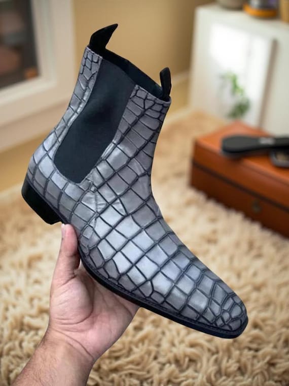 Handmade Chelsea Boots for Men | Custom Leather Ankle Boots | Stylish Dress & Casual Footwear