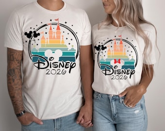 Disney Castle 2026 Shirt, Disney Family Vacation Shirt, Matching Disney Trip 2026, Custom Disney World Family Shirt, Disney Rainbow Castle