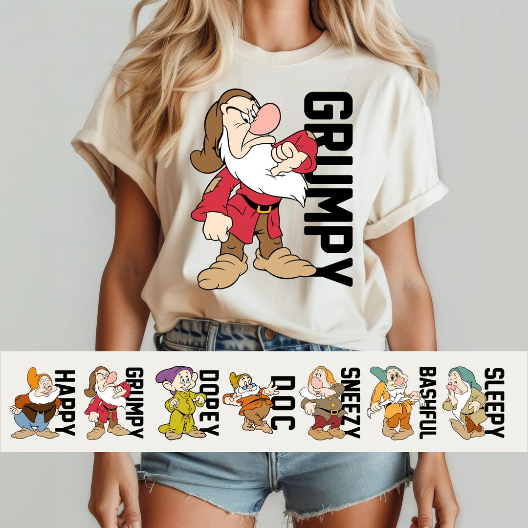 Snow White and Seven Dwarfs Shirt, Disney Family Matching Shirt, Disney ...