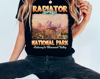 Retro Comfort Colors Radiator Springs Cars Movie Shirt, Lightning McQueen Shirt, Cars Movie Disney Shirt, Disney Family Trip Shirt