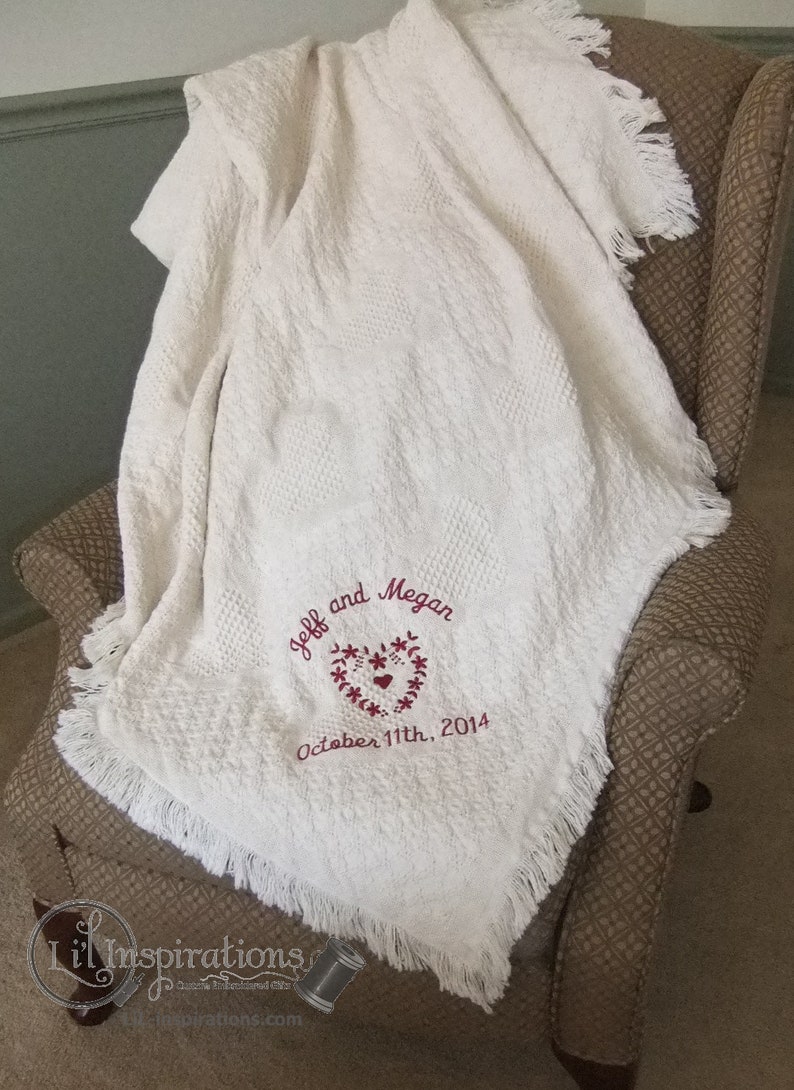 30th Anniversary Gifts Personalized Blanket 40th Anniversary Gift for Mom and Dad 25th Anniversary Gift for Parents