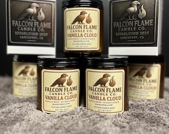 Vanilla Cloud - Cozy Gift for Her - Bedroom & Living Room - Hand-Poured Soy Candle