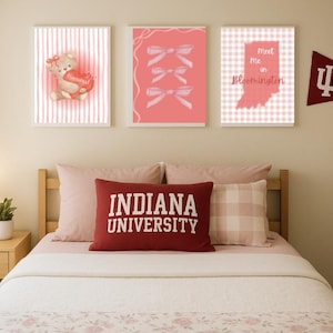 Indiana University Wall Prints 3 pack