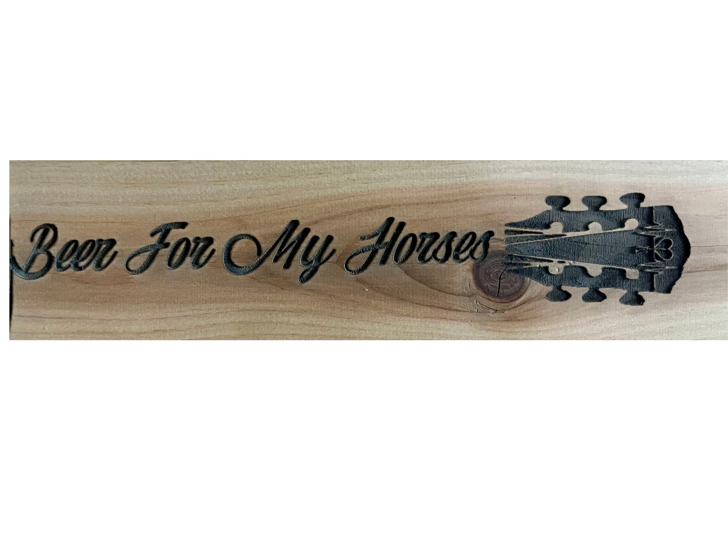 Beer for My Horses Guitar Frame With Lyrics Svg, Png, Jpg and Pdf Ready ...