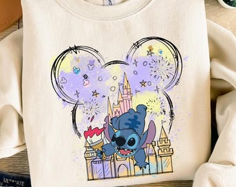 Disney Stitch Shirt, Mickey Castle Tee, Dog Lover T-Shirt, Lilo and Stitch Tee, Minnie Bow Shirt, Magic Kingdom Shirt