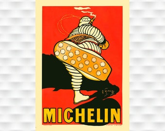 Bibendum Poster Etsy